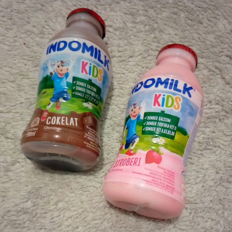 

INDOMILK KIDS 190ml rasa coklat & stroberi