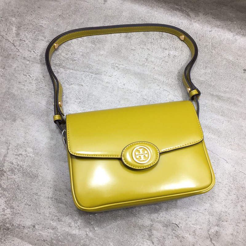 TB Robinson Spazzolato Leather Shoulder Bag