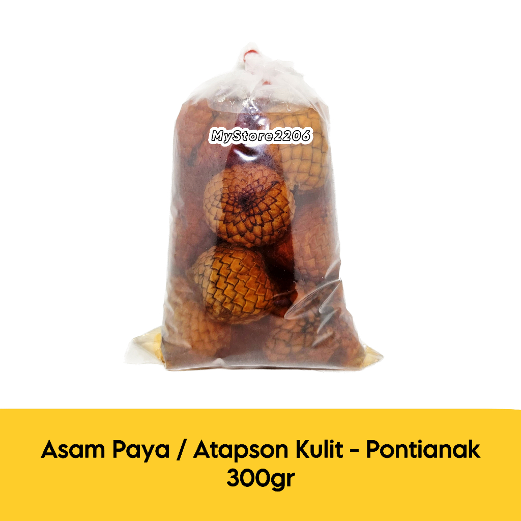 

Asam Paya Kulit 300gr / Atapson Kulit / Asam Maram Kalimantan