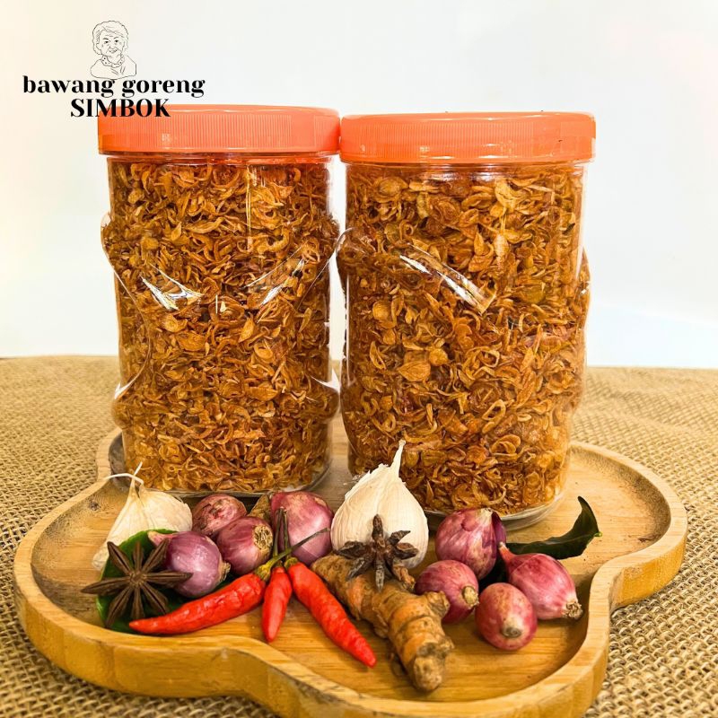 

Paket Duo Jumbo Bawang Goreng Simbok Tanpa Tepung dan Tanpa MSG