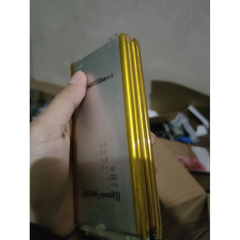 baterai listrik 2cell 7000mah+, laptop bekas, polimer polymer, Li-po