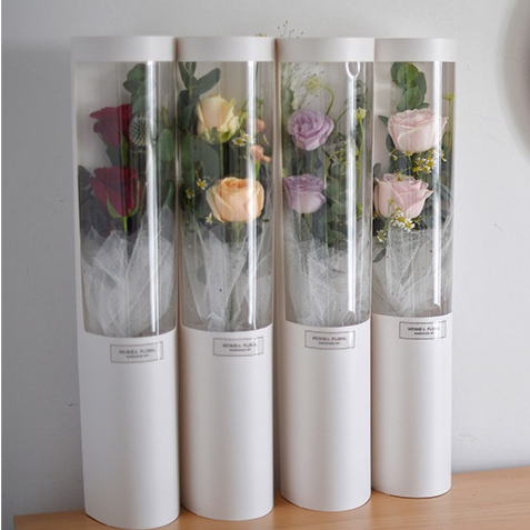 

FLOWER GIFT BOX / FLOWER TUBE / TABUNG BUNGA MAWAR FLORIST SUPPLIES