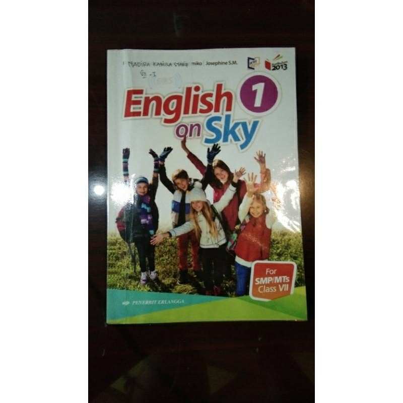 

English on sky kelas VII MTs/SMP