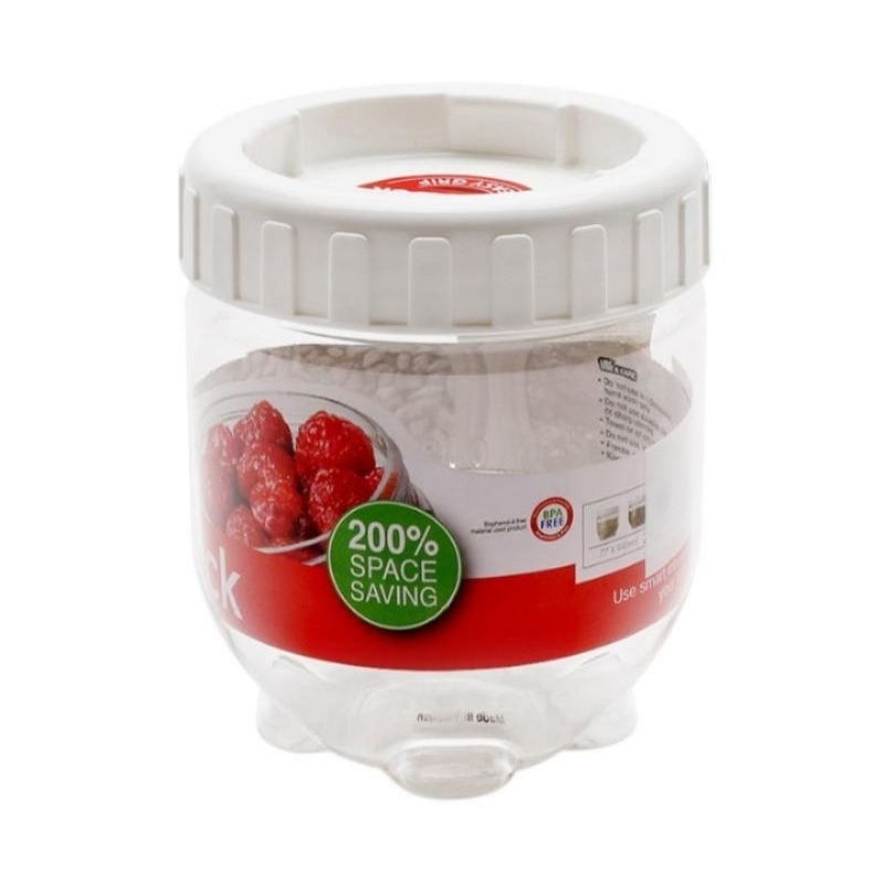 LOCK&LOCK INL202W Interlock Toples - White Cap [280 mL