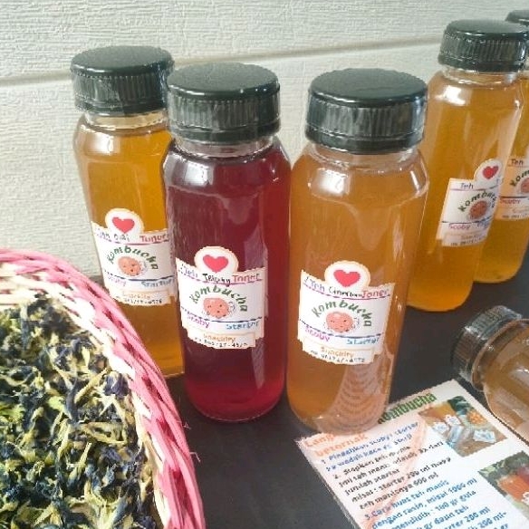 

TEH KOMBUCHA ORIGINAL 250 ml ( siap minum)