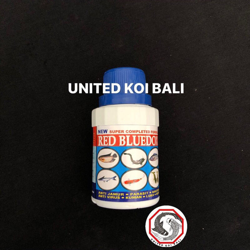 Obat ikan karantina RED BLUEDOX 120 ml obat biru
