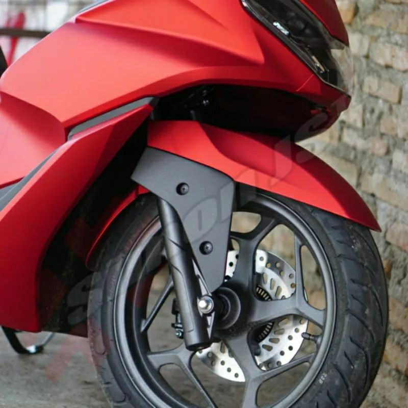 Kuping variasi custom tambahan fender depan spakbor depan utk pcx 150 2018-2020 dan pcx 160 2021-202