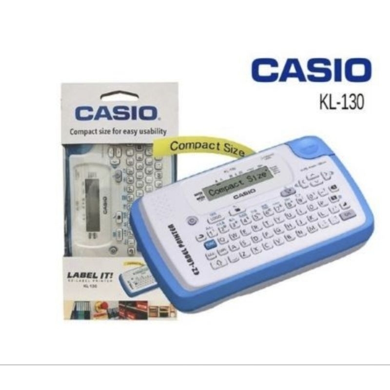 

label printer compact CASIO KL-130