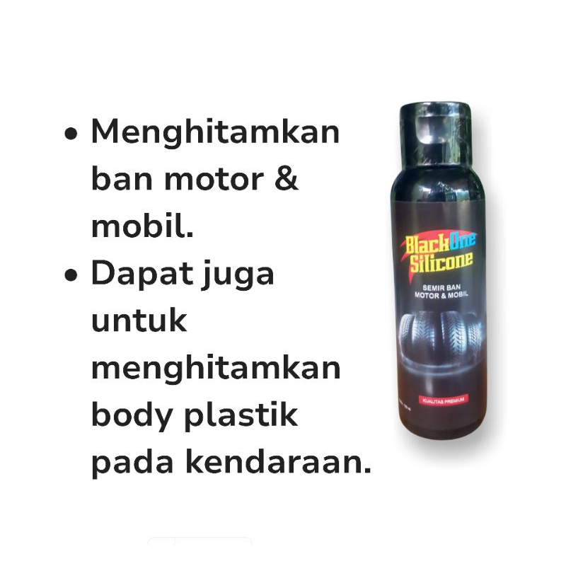 semir ban 100 ml / semir ban mobil motor / tahan lama