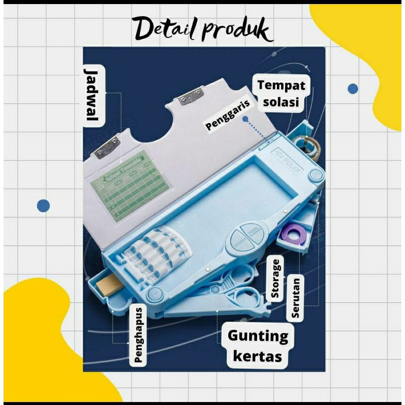 

GALERIER3 TEMPAT PENCIL MULTIFUNGSI BUAT SEKOLAH