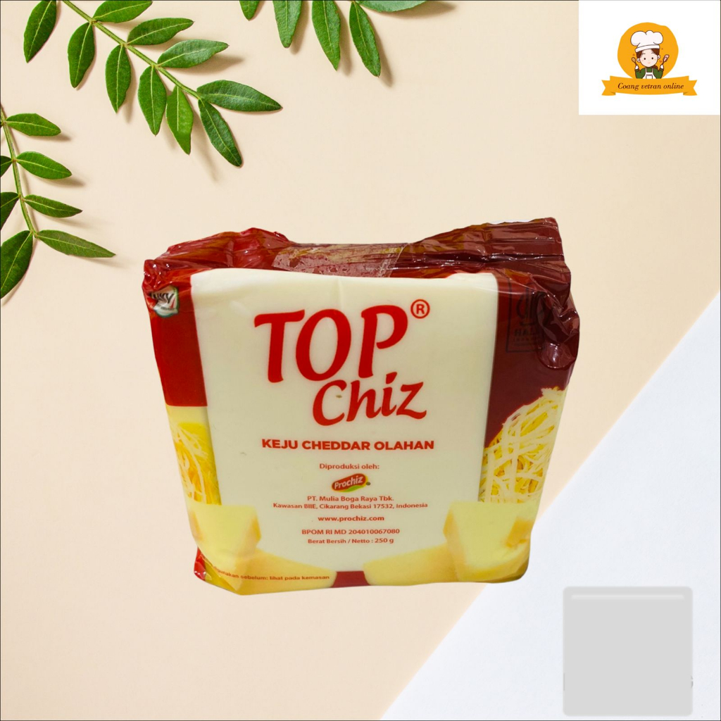 

keju top chiz 250 gr