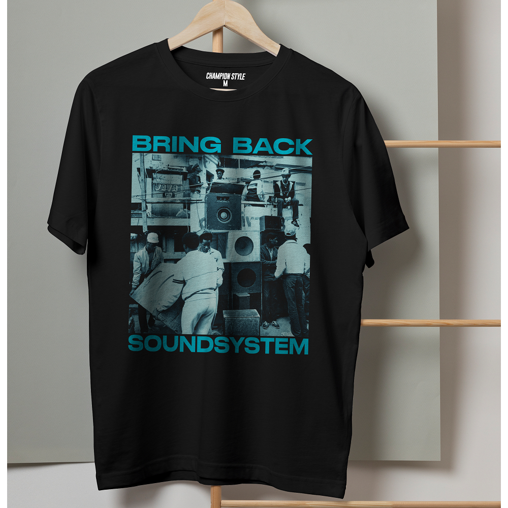 Baju Kaos Tshirt Reggae Bring Back Soundsystem Culture Reggae Music