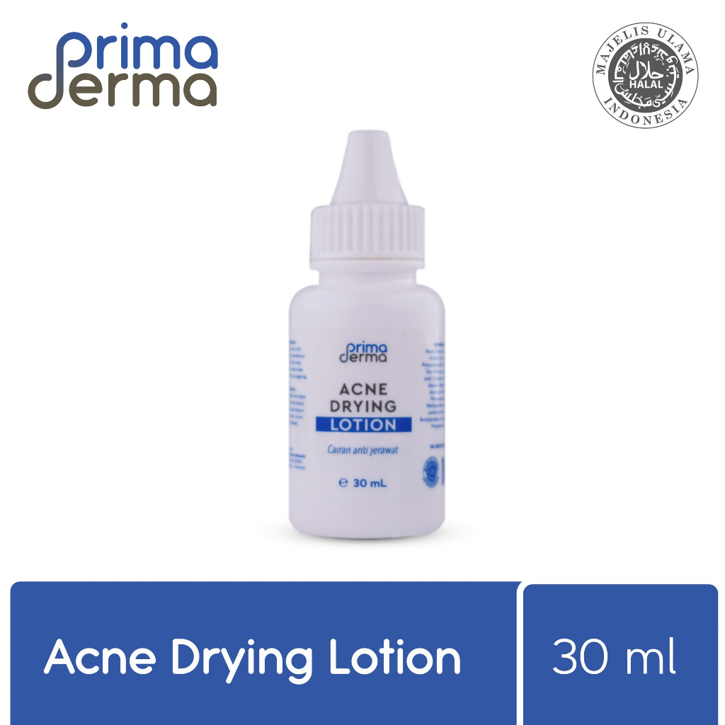 Primaderma Acne Drying Lotion 30 ml original BPOM Asli mengeringkan jerawat