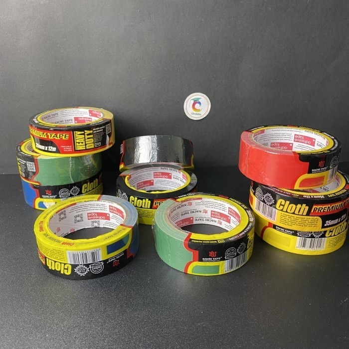 

Lakban Kain Cloth Tape NACHI 35mm x 12m