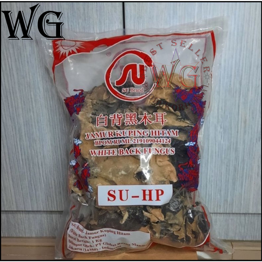 

Su Brand White Back Fungus 1 Kg Jamur Kuping Hitam