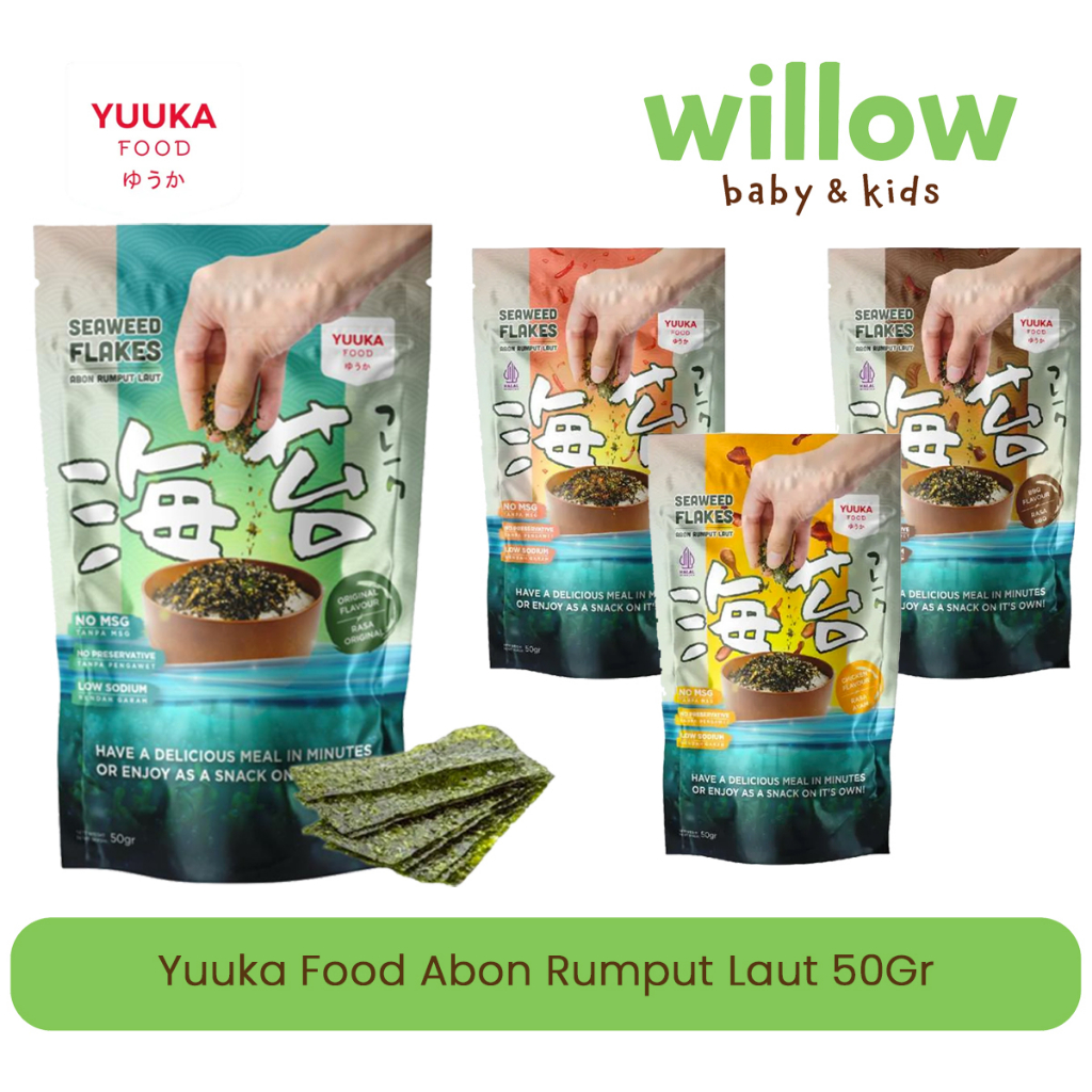 

Makanan Kering - Yuuka Food Abon Rumput Laut 50Gr