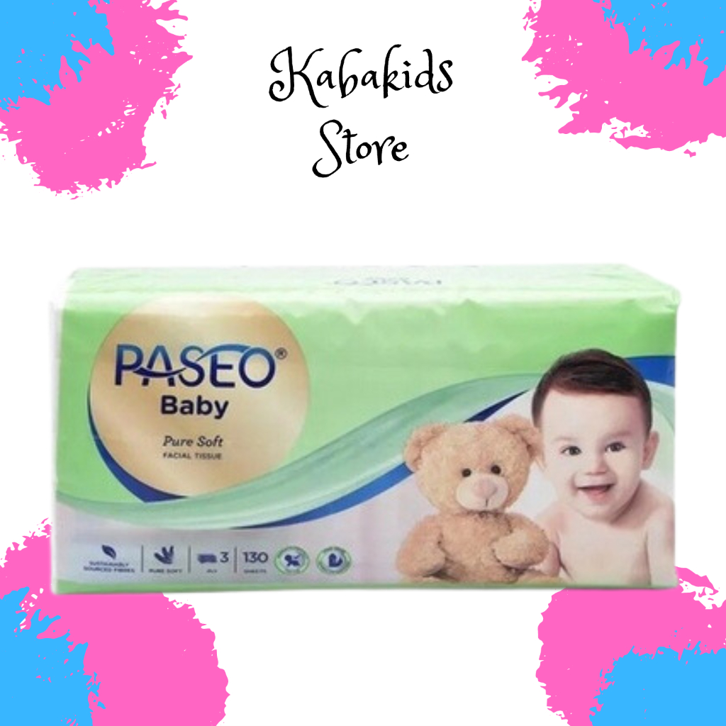 Tisu Paseo Murah Paseo Tisu Bayi 130 Sheets - Kabakids Store