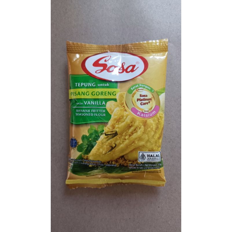 

Sasa Tepung / Sasa Tepung Pisang Goreng - 70 Gram