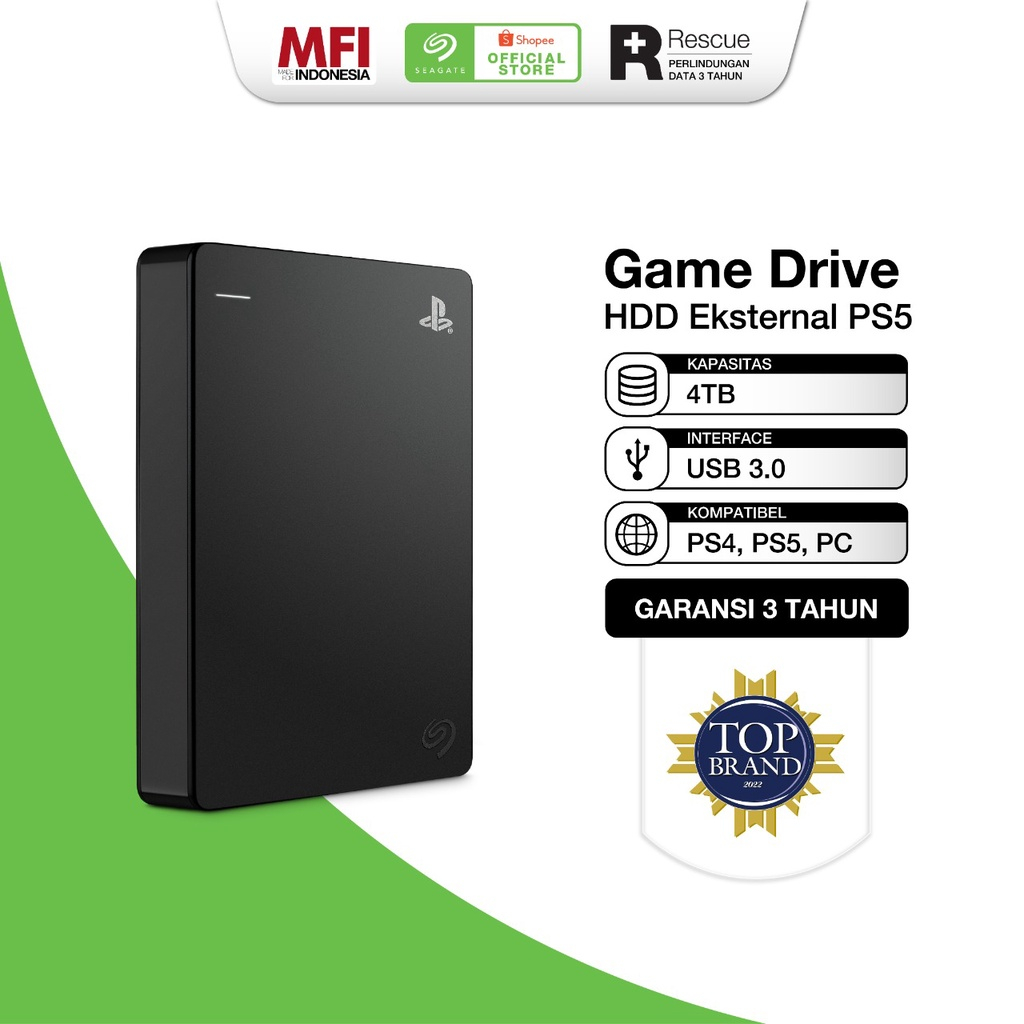 Seagate Game Drive for PS4 & PS5 4TB - Licensed Drive