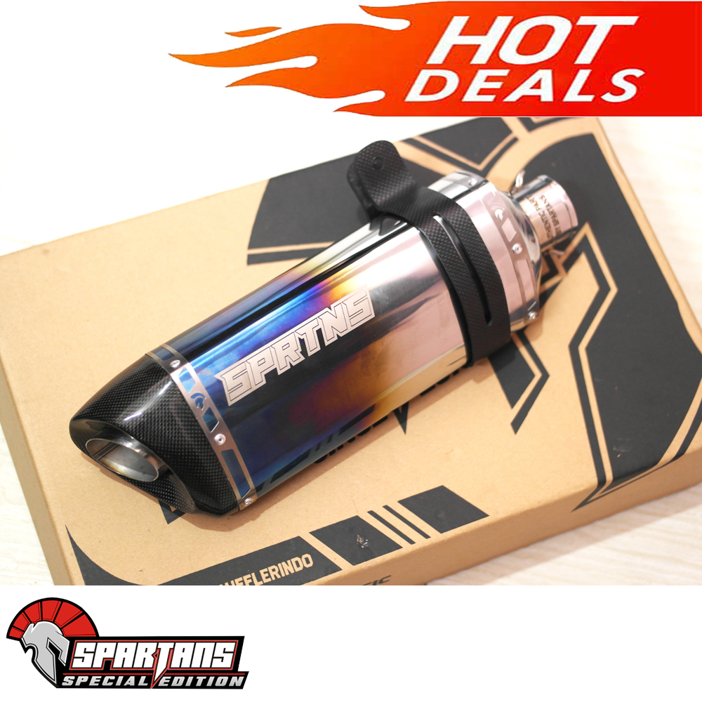 Knalpot Spartans HB Carbon