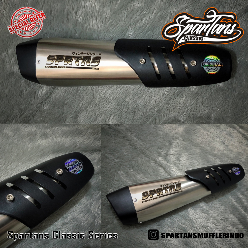 Knalpot Classic Series SS3 by Spartans