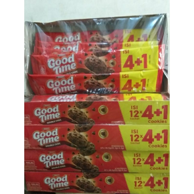 

Good time cookies box 26,5gr x 12 pcs/ goodtime 12 x 10,6gr