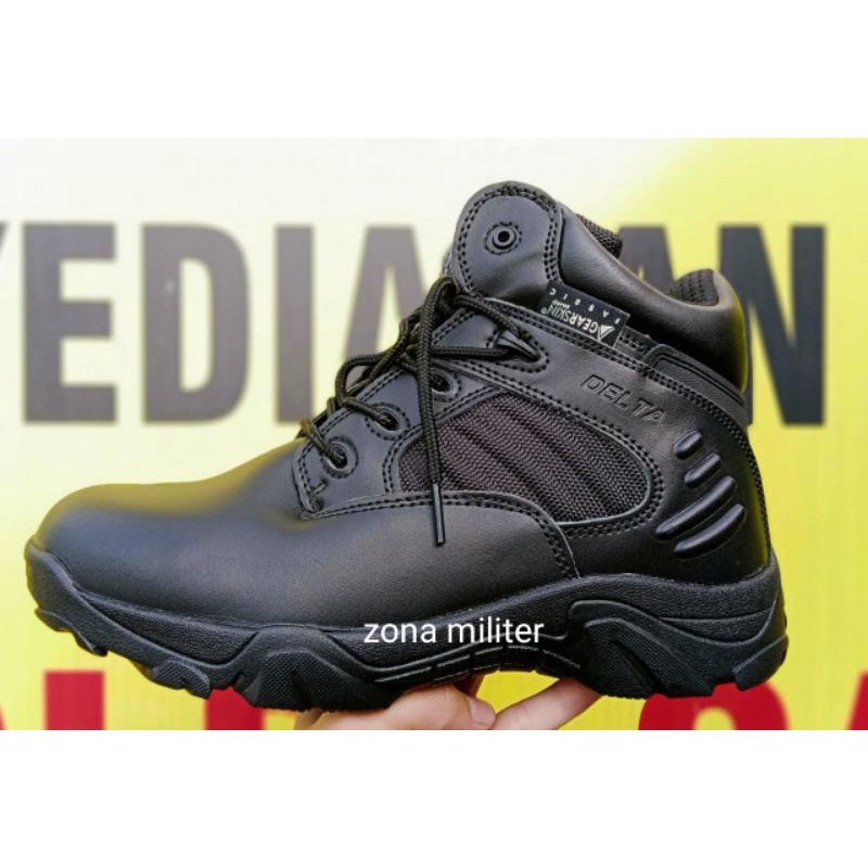 Sepatu Tactical Delta Hiking 6 Inch - Hitam /////SEPATU OUTDOOR//SEPATU OLAHRAGA bisa cod