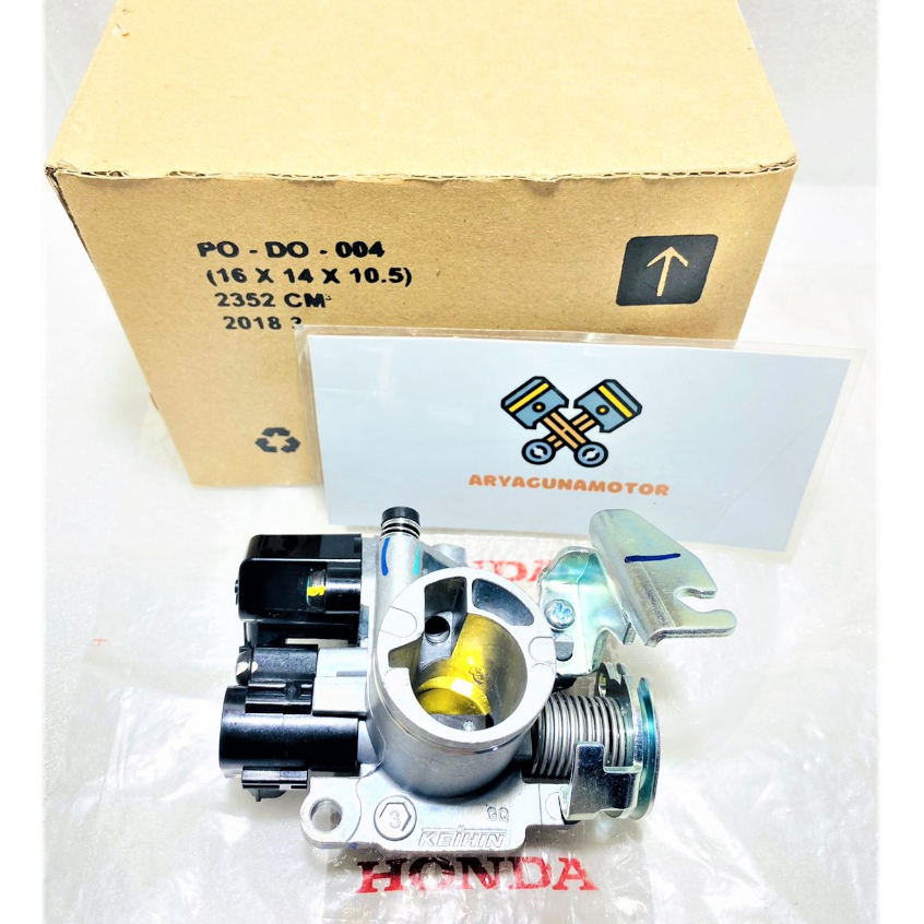 THROTTLE BODY TROTLE BODY TROTOL BODI TB  BEAT FI SCOOPY FI VARIO 110 FI SPACY FI TAHUN 2012 2013 20