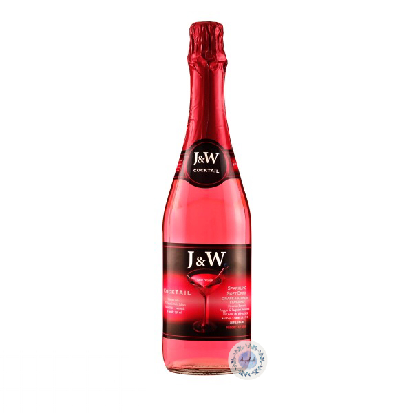 

Minuman J&W Sparkling Fruit Cocktail Pink Soft Drink 750 ml