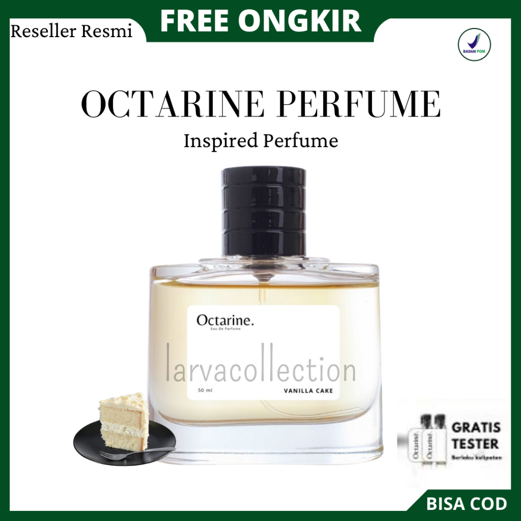 Octarine Parfume - Inspired Perfume Parfume Tahan Lama Eau De Perfume Vanilla Cake Parfum Wanita