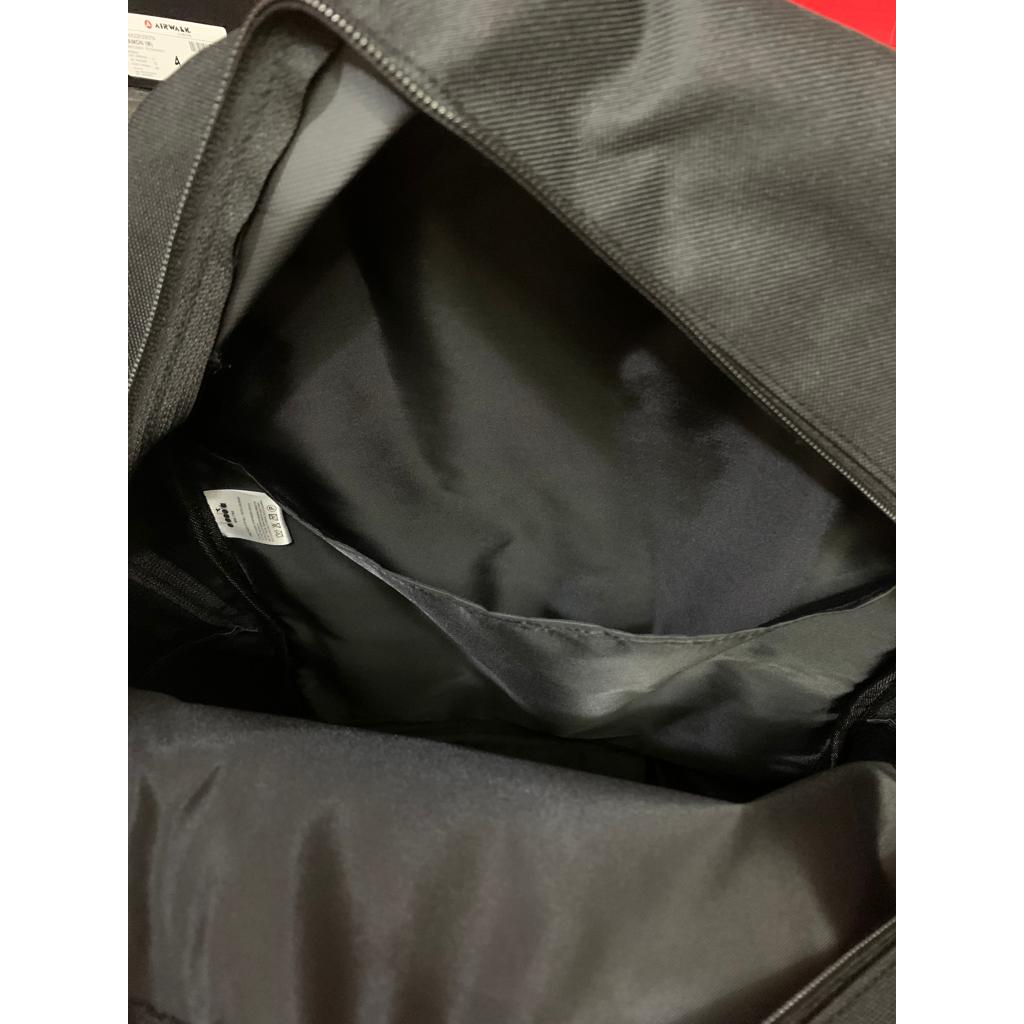 Tas Ransel Diadora Dante Backpack Black DIAXB221001B Unisex Original Bag