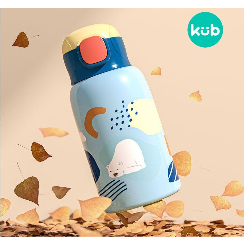 KUB 3 in 1 Vacuum Flask Bottle 520ml - Botol Minum Stainless Vakum