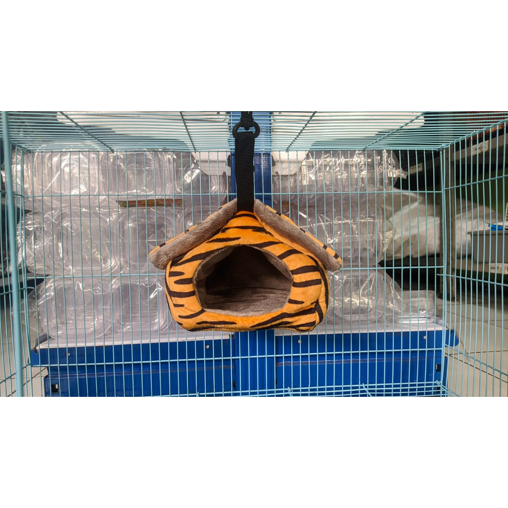 ADEWAP GLIDER Sleeping Pouch Sugar Glider Bentuk Rumah Tempat Tidur Sugar Glider