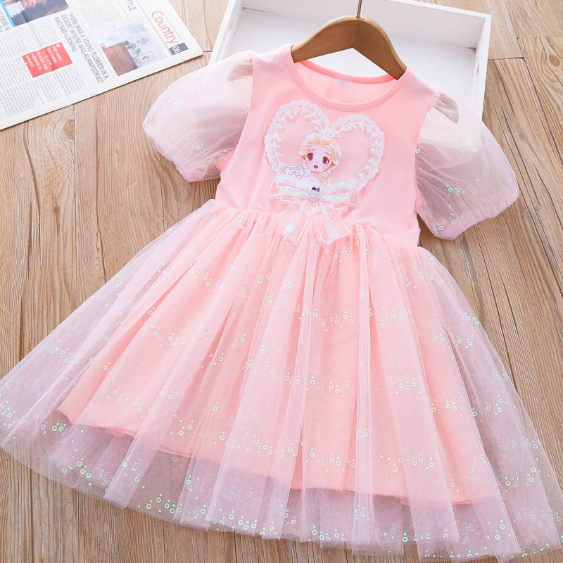 Dress Frozen Anak Baju Princess Anak Perempuan VIERRA