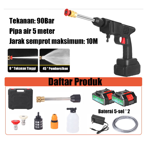 Mesin Semprot Air Multifungsi Portable/Jet Cleaner