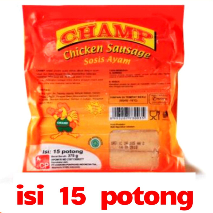 

Champ Sosis 375gr