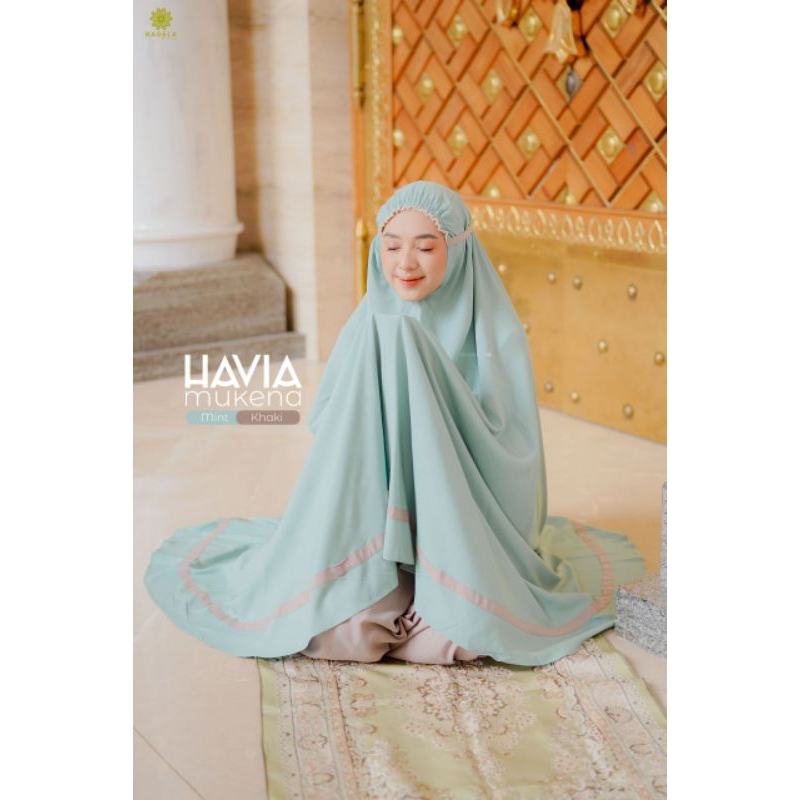Mukena Havia Ragela | Mukena Polos | Mukena Rayon