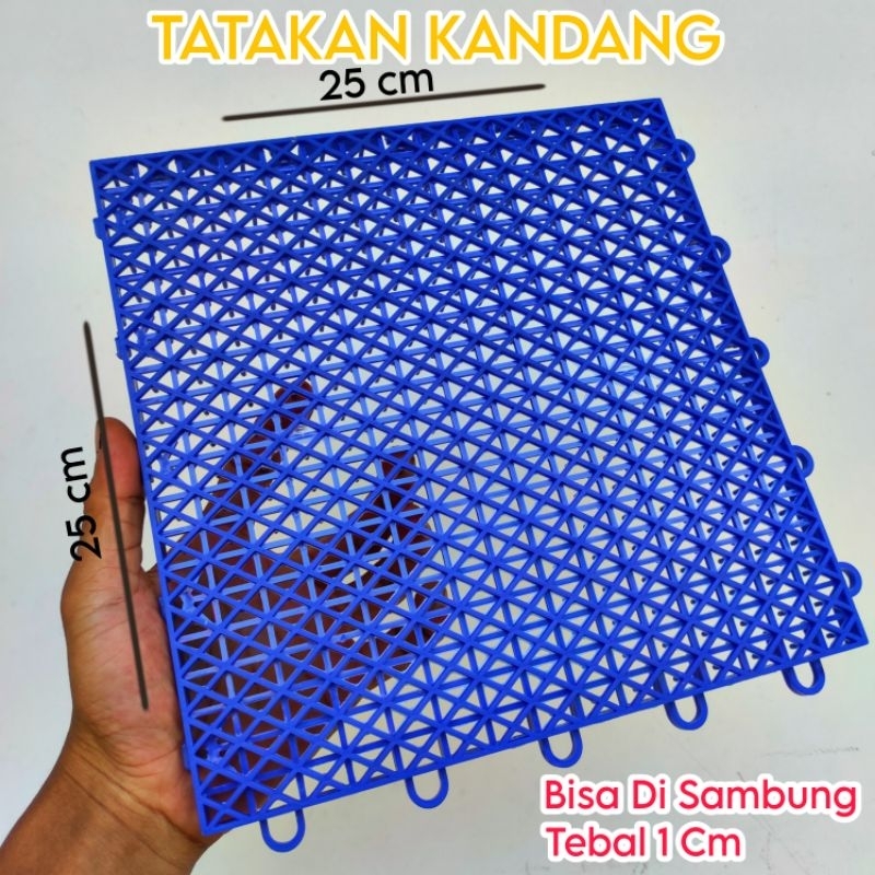 alas kandang kelinci, kucing, anjing tatakan kandang, footrest