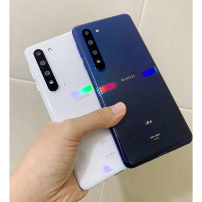 Unik SHARP AQUOS R5G RAM 12GB INTERNAL 256GB SHG01/SH51A 5G ORIGINAL GARANS - Putih Mulus No Minus M