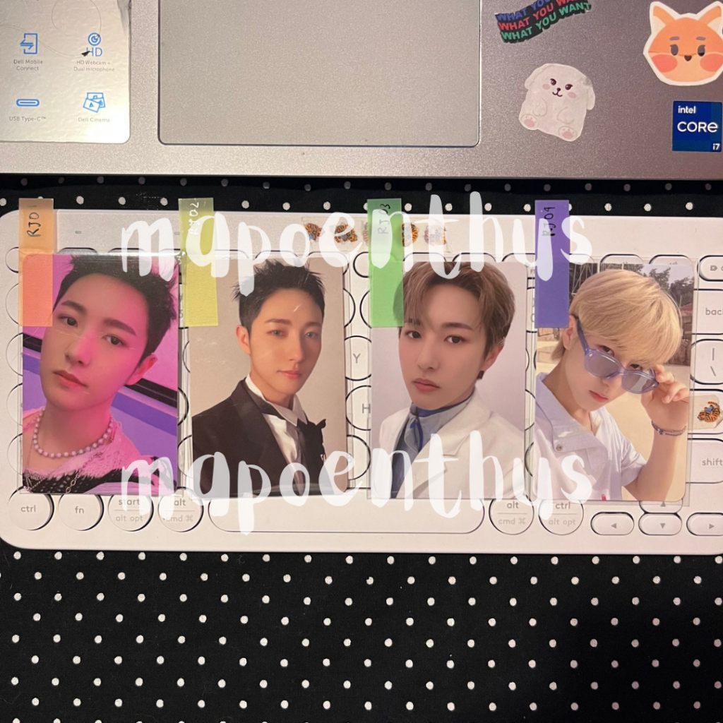 NCT DREAM RENJUN PHOTOCARD UNIVERSE GLITCH MODE MD EPOXY HELLO FUTURE