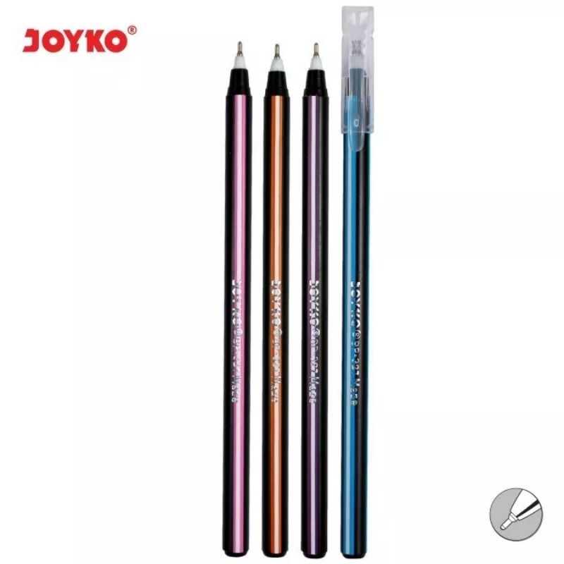 

Ball pen Pulpen Pena JOYKO BP-327 Maze 0.7mm Hitam Per Pcs