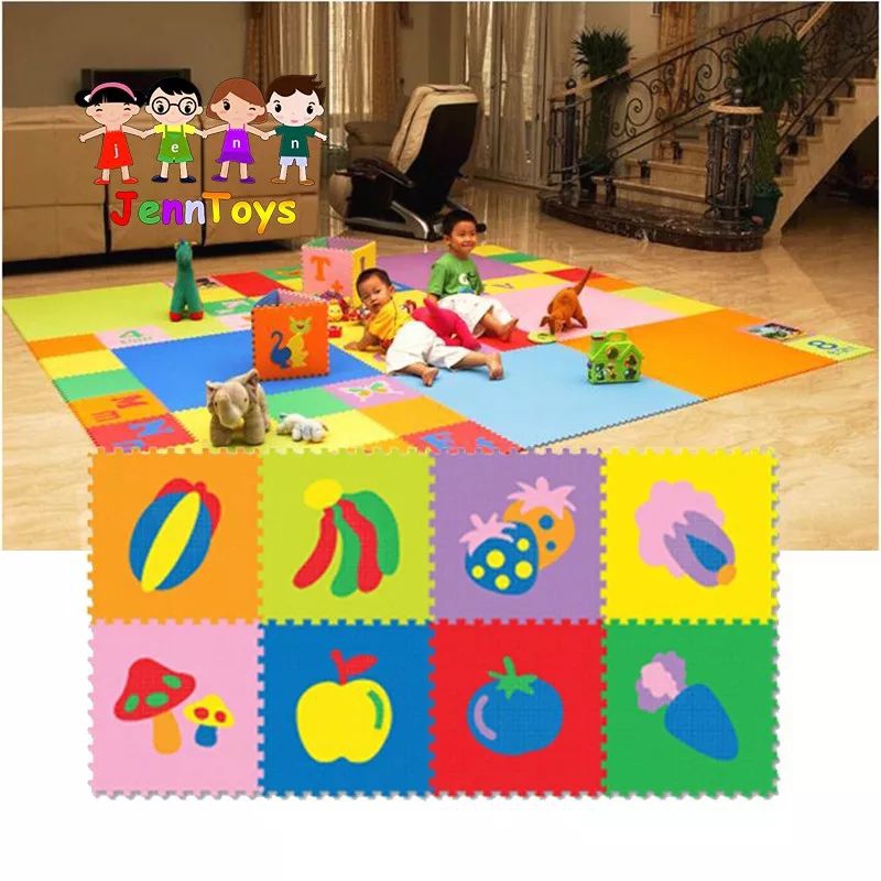 Puzzle mattras anak  bergambar PUZZLE  KARPET ANAK
