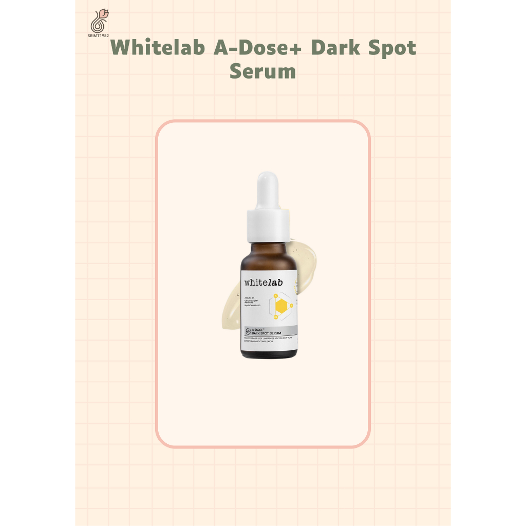 Whitelab A-Dose+ Dark Spot Serum - Serum Arbutin Pencerah Wajah