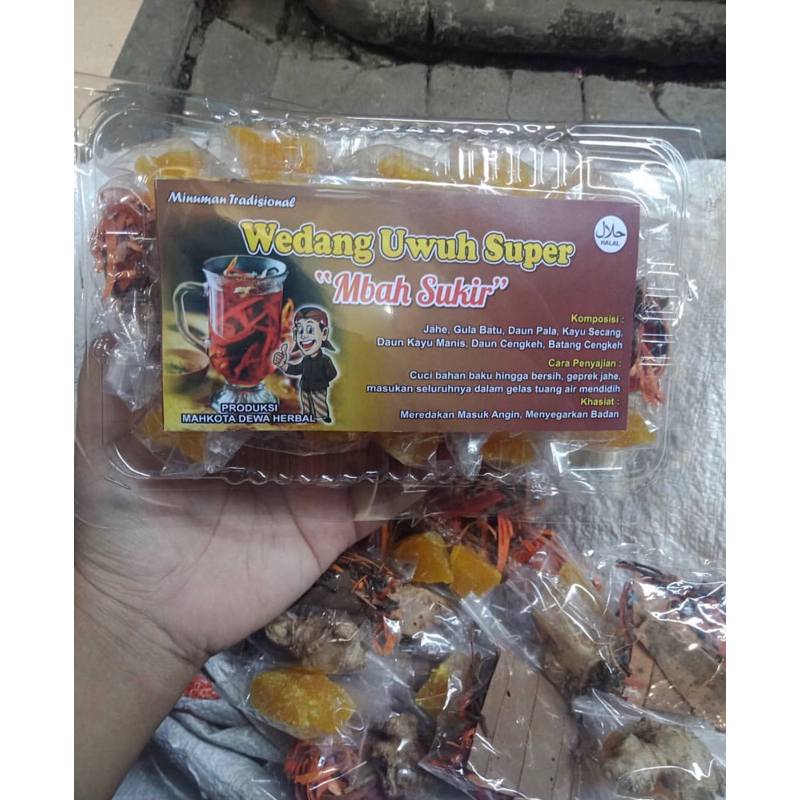 

wedang uwuh mbah sukir khas jogja