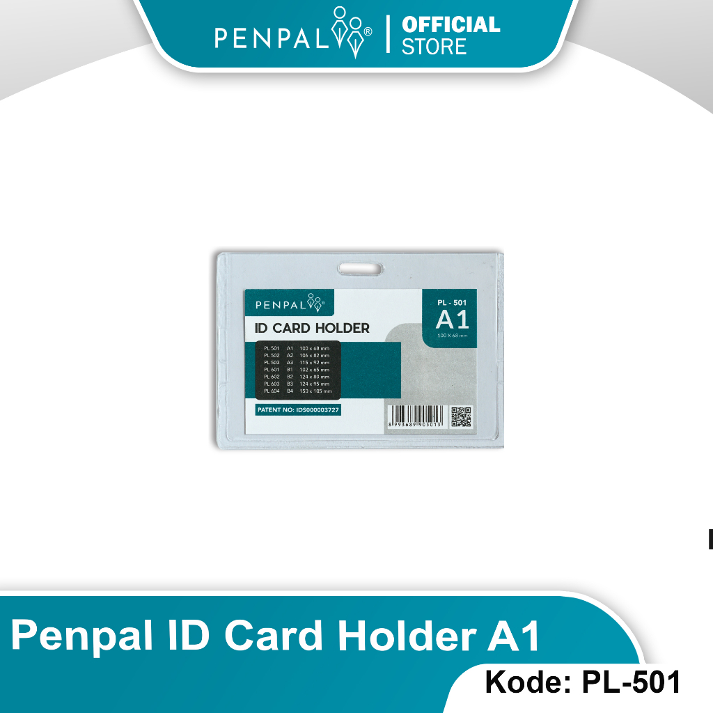 

Penpal ID Card Holder A1 PL-501 [20 pcs]