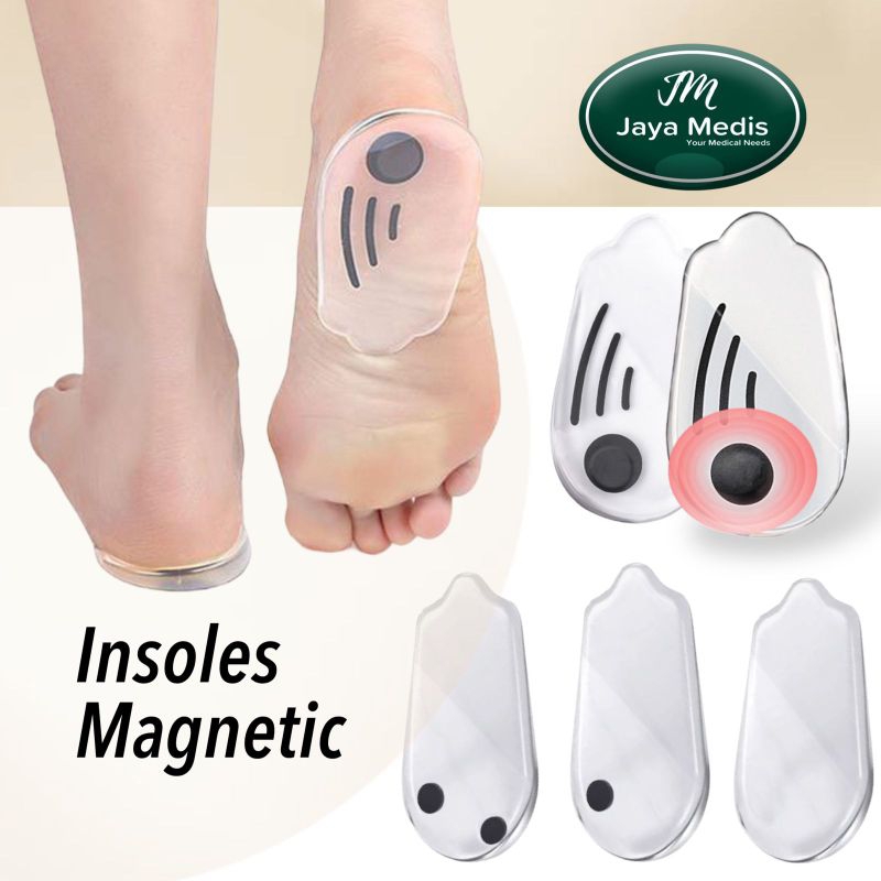 BANTALAN INSOLE SEPATU MAGNETIK - UNTUK KOREKSI POSTUR KAKI