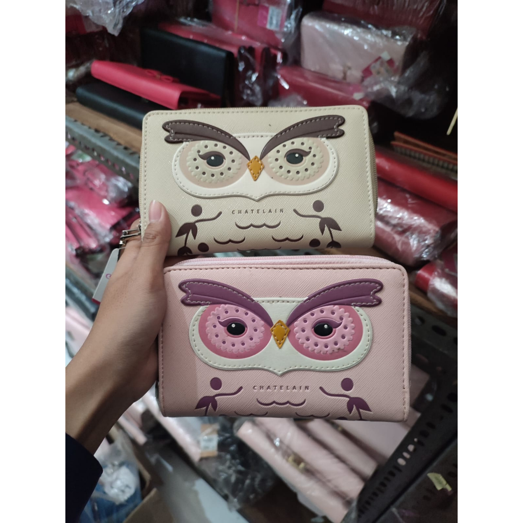 Chatelain ORIGINAL Dompet Wanita OWL Lucu DCH471920 LIMITED EDITION