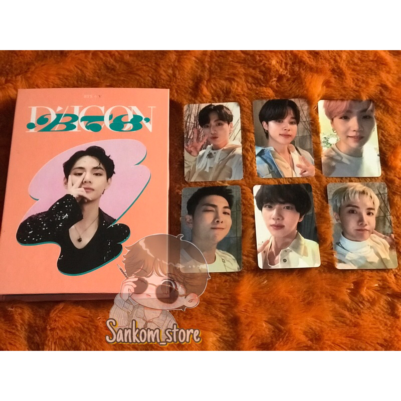 BTS PHOTOCARD dicon102 baju putih