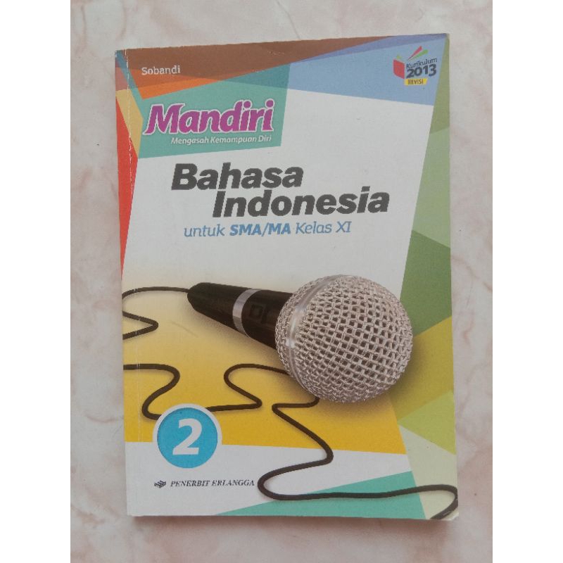 

Buku MANDIRI ERLANGGA Bahasa Indonesia untuk SMA Kelas 11 | Edisi Revisi Kurikulum 2013 | Buku bekas (Preloved)