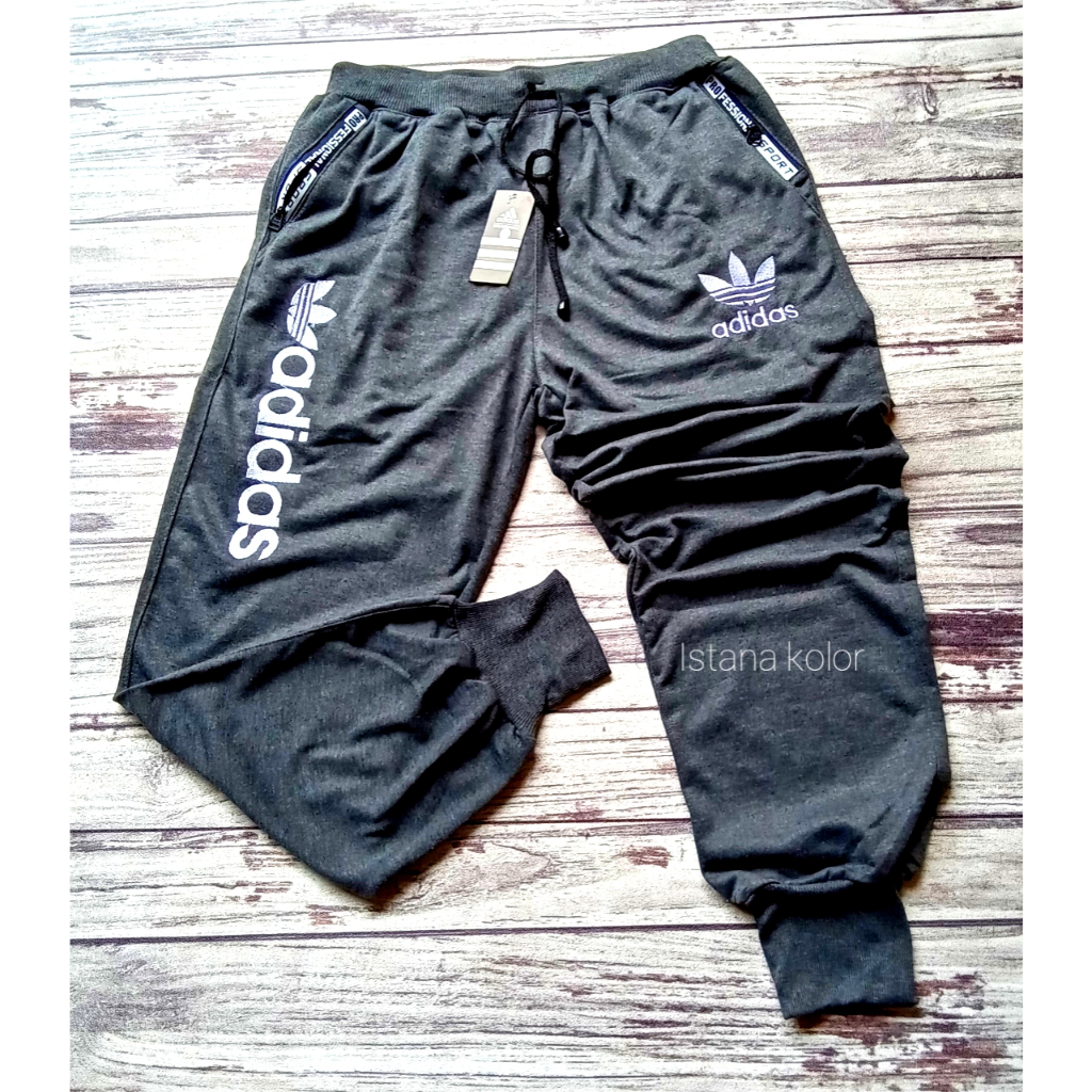 CELANA PANJANG JOGGER KANTONG ZIPPER / CELANA JOGGER PRIA / JOGGER